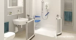 Cubicle Shower for Disabled