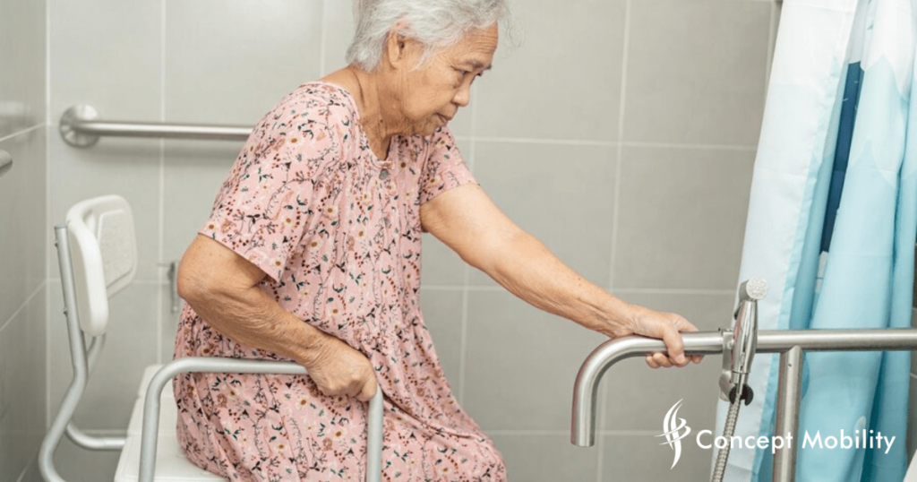Walk in Shower for the Elderly and Disabled